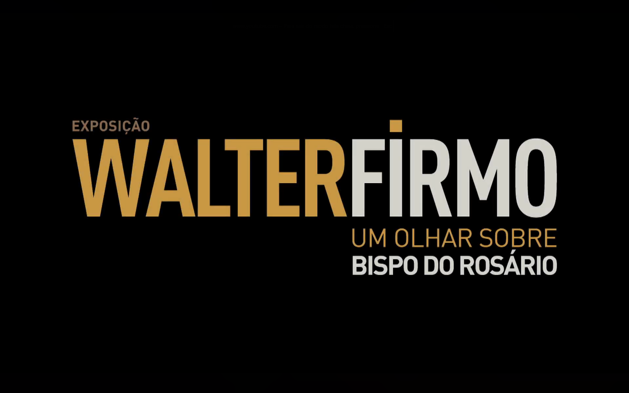 Walter Firmo - Um olhar sobre Bispo do Rosario legendado em português